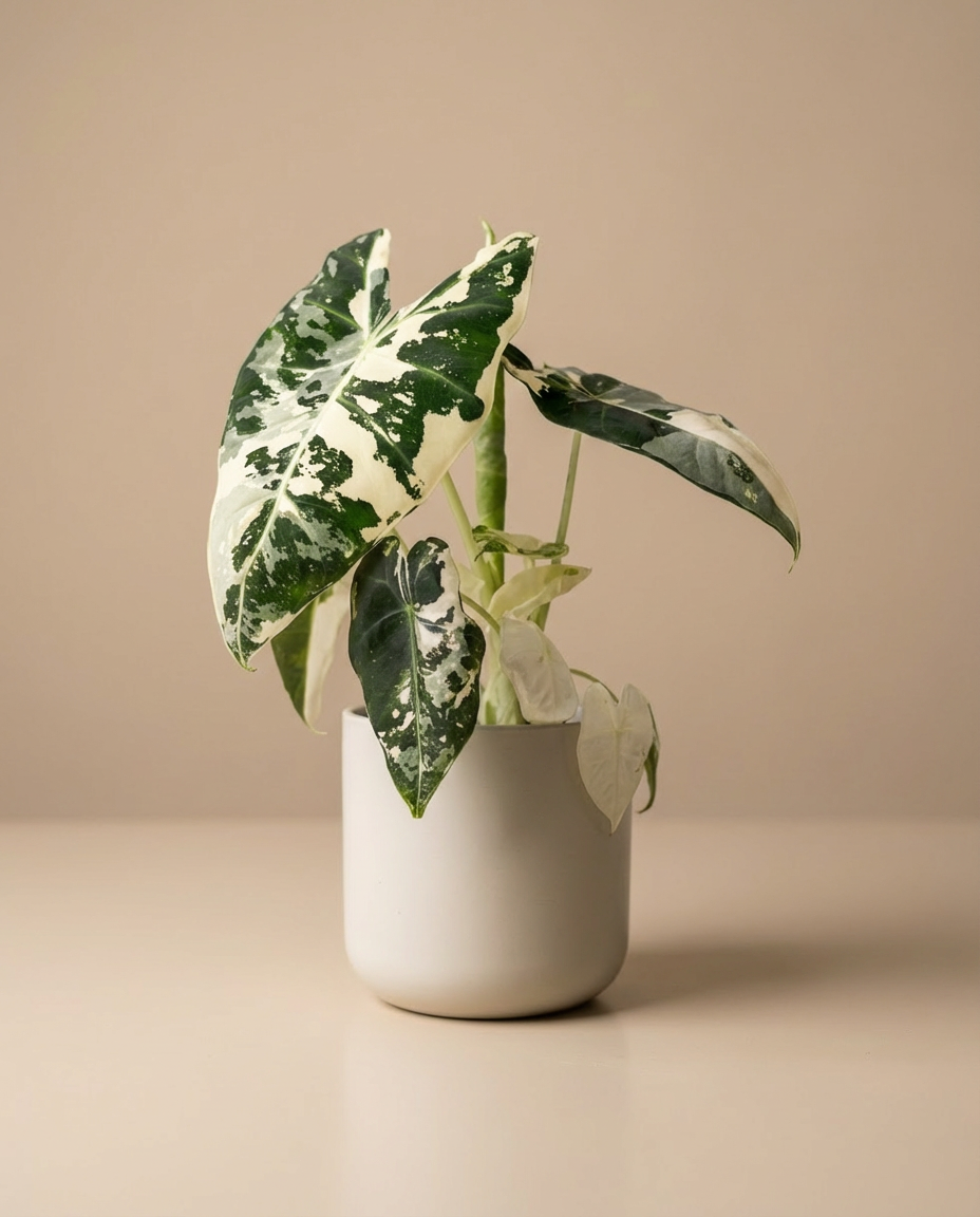 Rare Variegated Alocasia Frydek