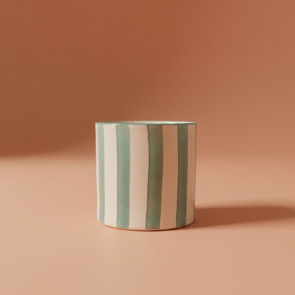 Striped Ceramic Multiple Colours