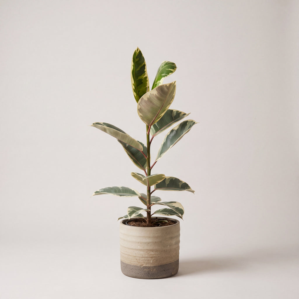 Single Stem Rubber Plant | Ficus Elastica