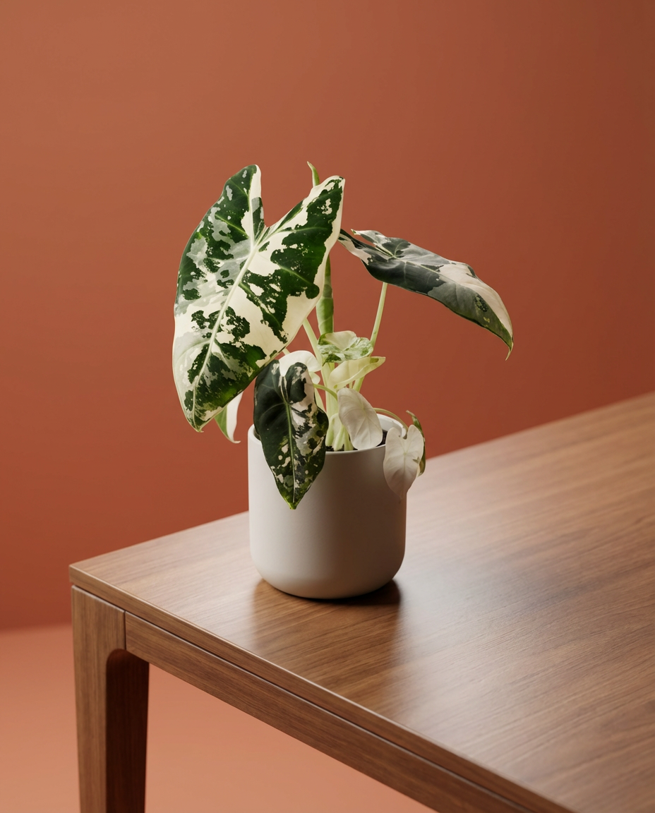 Rare Variegated Alocasia Frydek