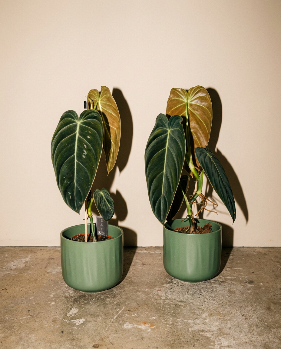 Philodendron melanochrysum