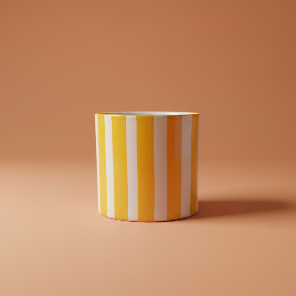 Striped Ceramic Multiple Colours