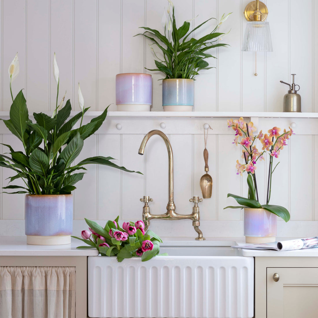 Copenhagen Planter In Blue