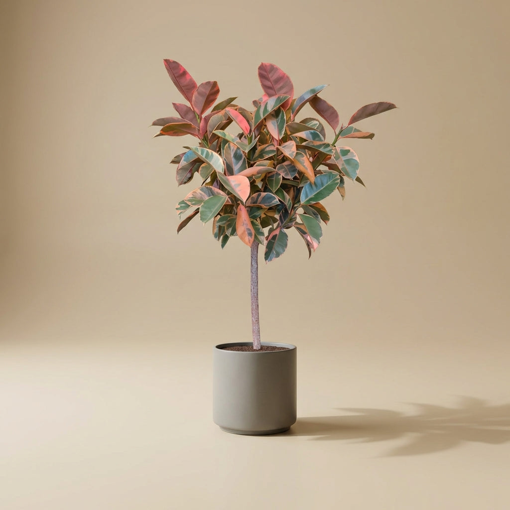 Pink Rubber Tree