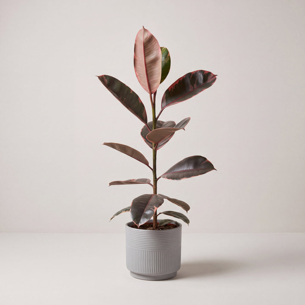Single Stem Rubber Plant | Ficus Elastica
