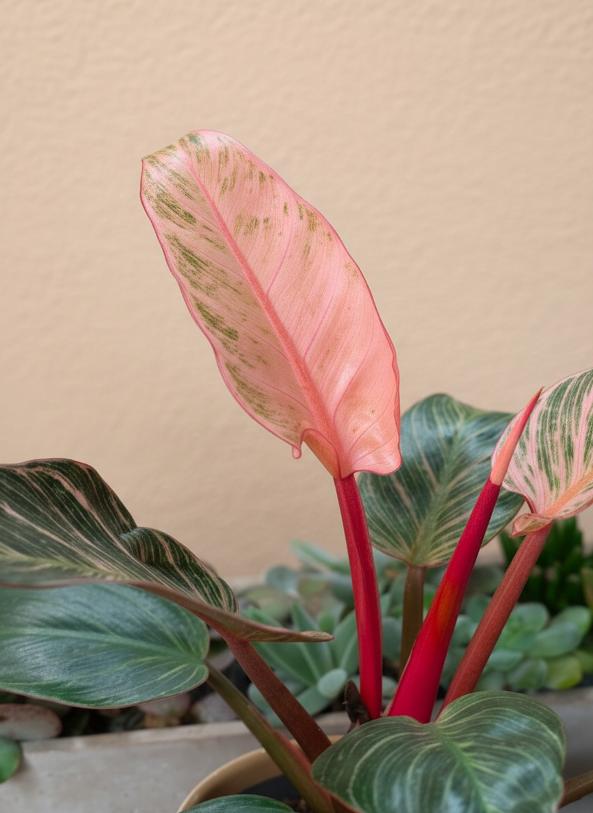 Philodendron Birkin 'Pink Bikini'