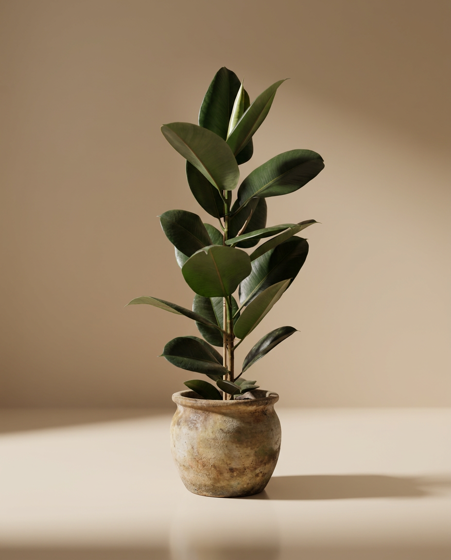 Green Rubber Plant