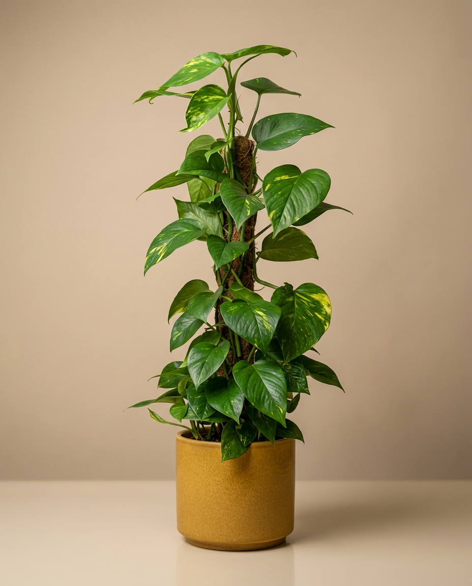 Devils Ivy | Scindapus on Moss Pole